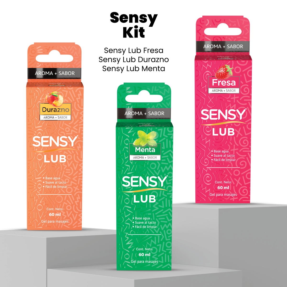 Image of Sensy Lub 3 Pack Mixto