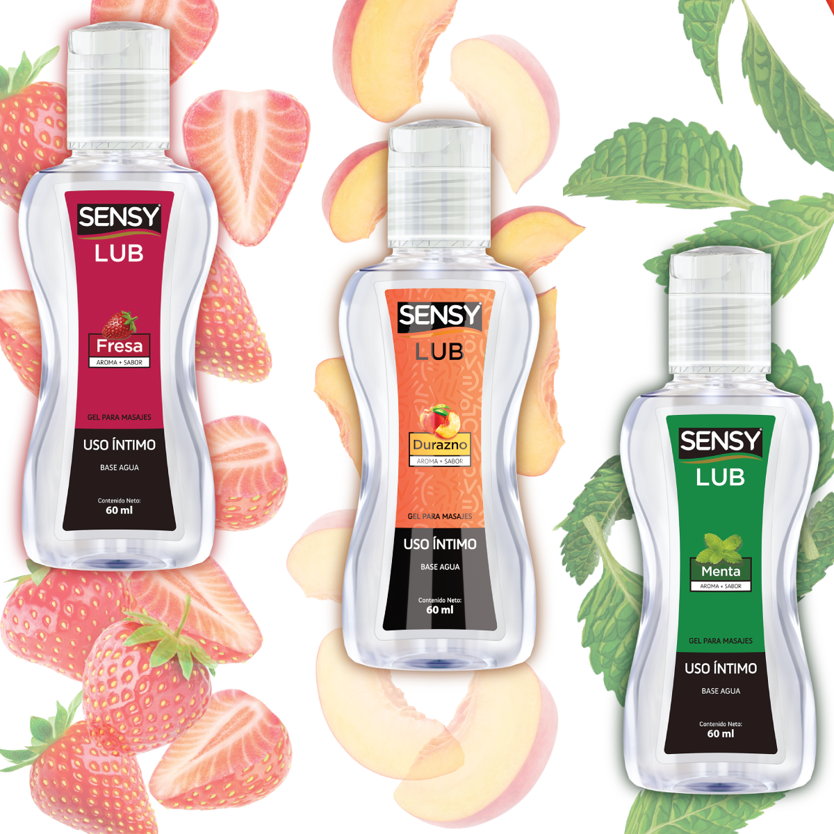 Sensy Lub 3 Pack Mixto