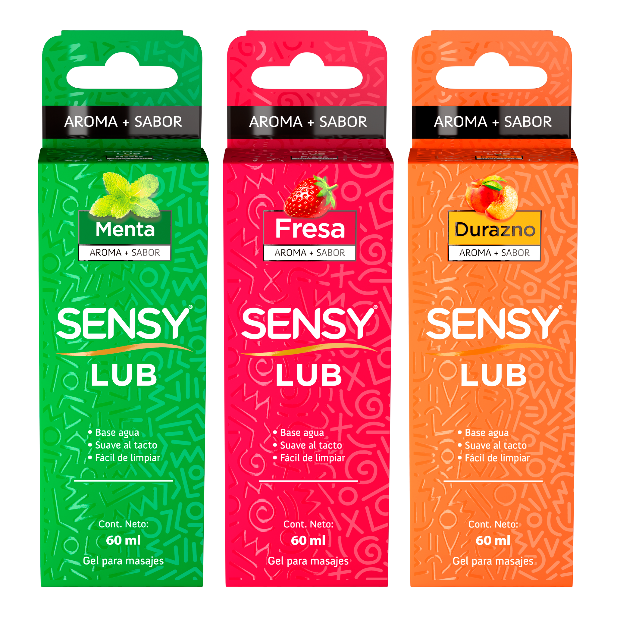 Image of Sensy Lub 3 Pack Mixto